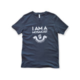 "I AM A MOSAICIST" V-Neck T-shirt from Mosaicist - Graphite