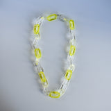 Glass Chain Link Necklace from Mosaicist